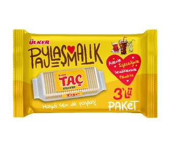 Ülker Taç Kraker 3×76 g – A101, ŞOK, BİM, Migros Fiyatları