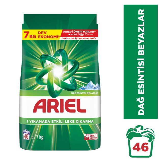 Ariel Dağ Esintisi Toz Deterjan 7 kg