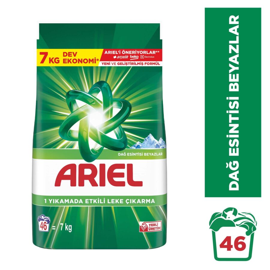 Ariel Dağ Esintisi Toz Deterjan 7 kg