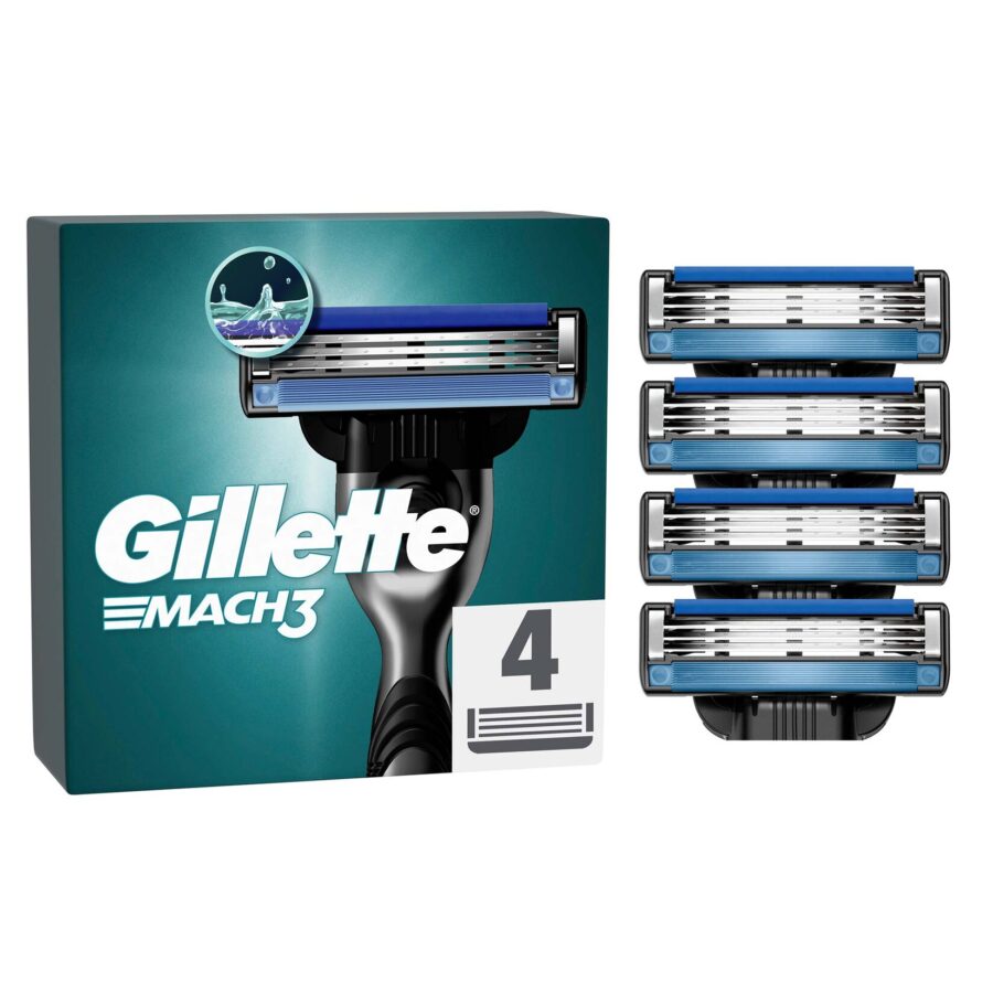 Gillette Mach3 Yedek Tıraş Bıçağı 4’lü
