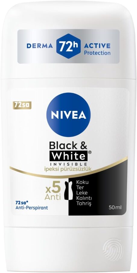 NIVEA Women Black&White Invisible Stick Deodorant 50 ml