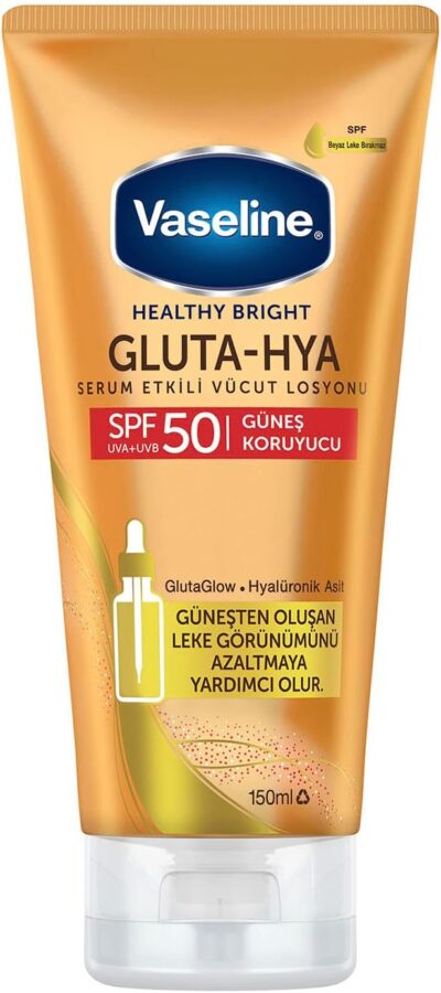 Vaseline Gluta Hya Güneş Koruyucu Vücut Losyonu 150 Ml