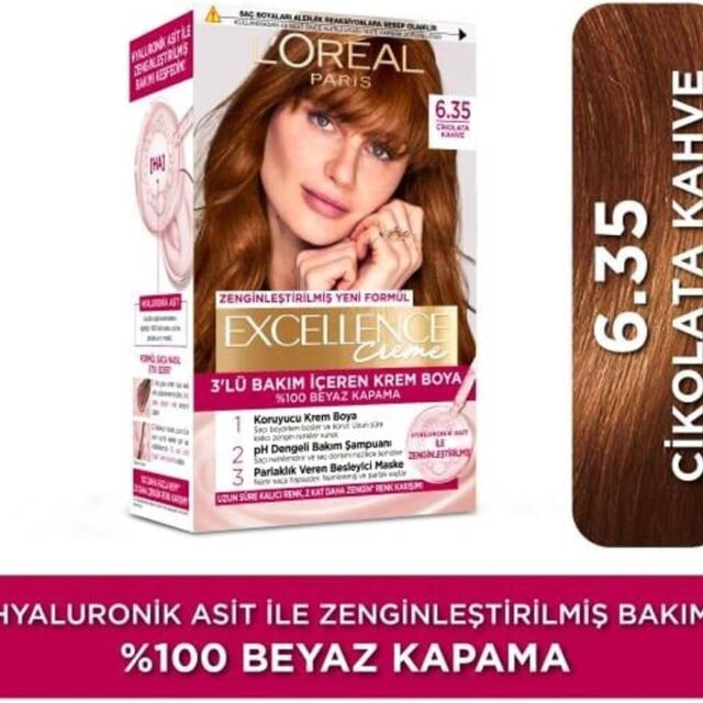 L’Oréal Paris Excellence Creme Saç Boyası 6.35 Çikolata Kahve