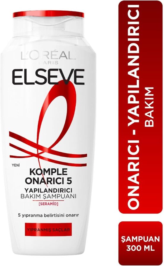 Elseve Komple Onarıcı 5 Bakım Şampuanı 300 Ml