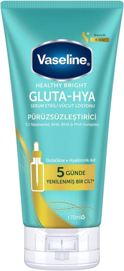 Vaseline Gluta Hya Pürüzsüzleştirici Vücut Losyonu 170 Ml