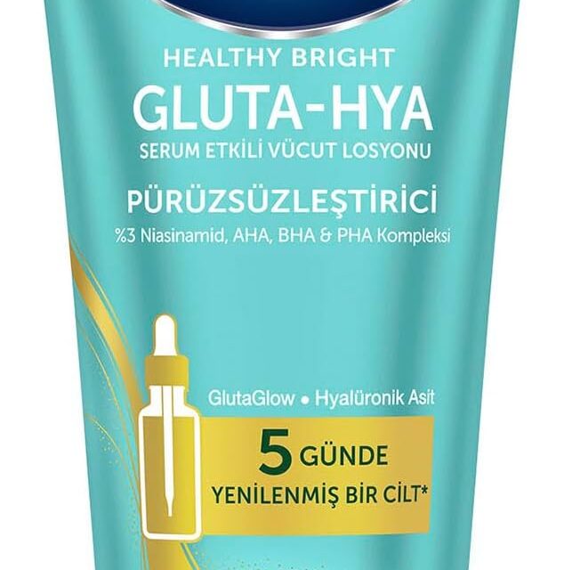 Vaseline Gluta Hya Pürüzsüzleştirici Vücut Losyonu 170 Ml