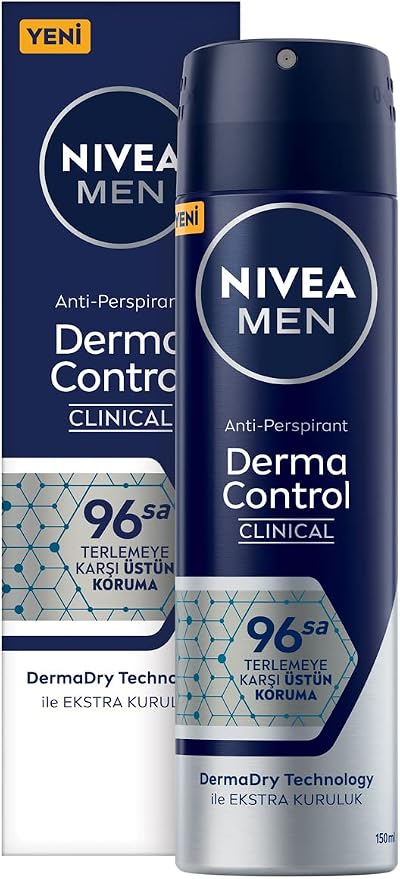 NIVEA Men Derma Control Clinical Sprey Deodorant 150 ml
