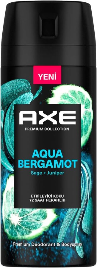 Axe Erkek Sprey Deodorant Aqua Bergamot 150 ml