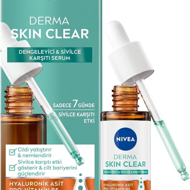 NIVEA Derma Skin Clear Dengeleyici ve Sivilce Karşıtı Serum 30 ml