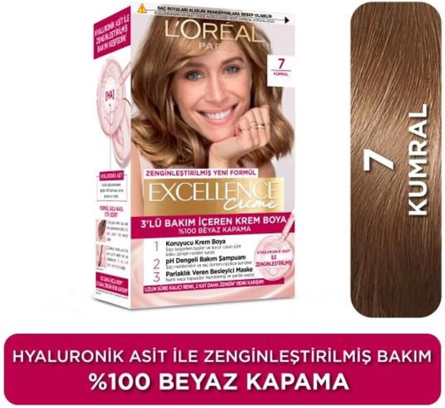 L’Oréal Paris Excellence Creme 7 Kumral Saç Boyası