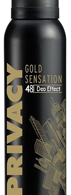 Privacy Gold Sensation Deodorant Men 150 Ml