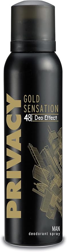 Privacy Gold Sensation Deodorant Men 150 Ml