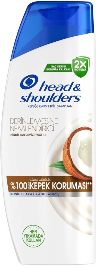 Head & Shoulders Şampuan Derinlemesine Nemlendirici Hindistan Cevizi 1in1 330 Ml