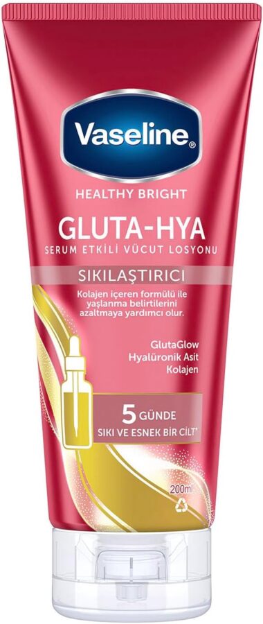 Vaseline Gluta Hya Sıkılaştırıcı Serum Vücut Losyonu 200 Ml